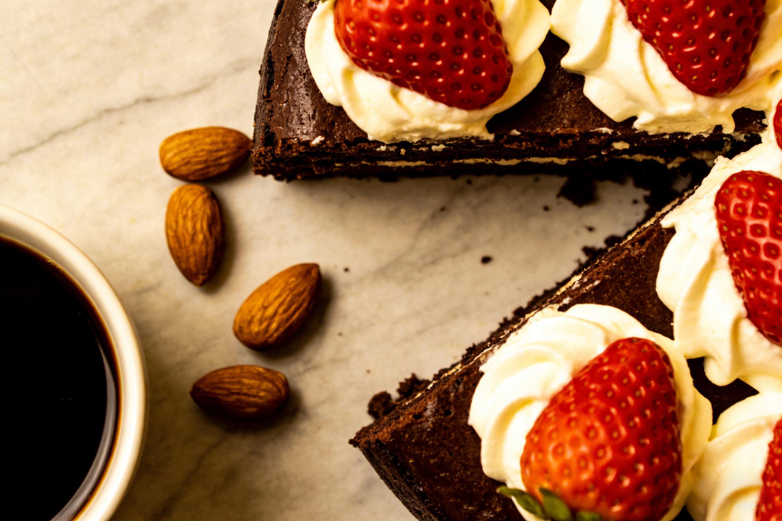 Person making healthy food choices while managing food cravings
