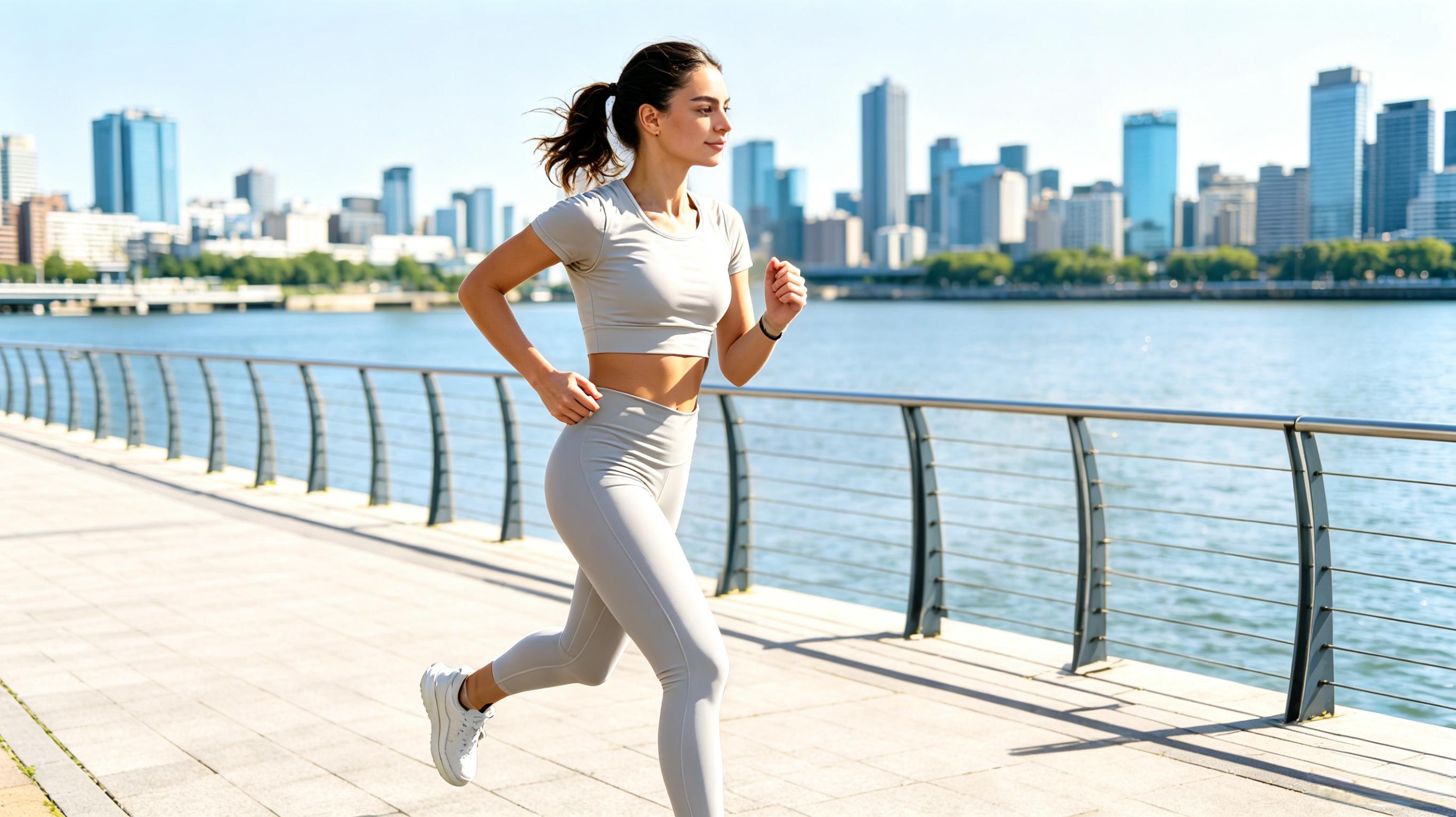Person stretching to relieve muscle soreness